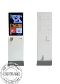 床の永続的な自己のサービス案内のタッチ画面のWifiデジタルの表記のキオスクのオンライン注文の支払システム