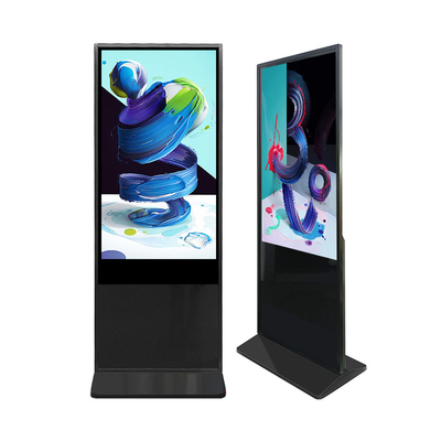 表示を広告する床の立場のタッチ画面のキオスクのデジタル表記LCD