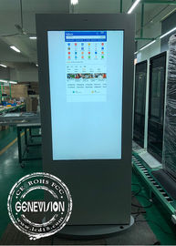 55インチの防水デジタル表記PCAPのタッチ画面LCDの広告のトーテムのモニター