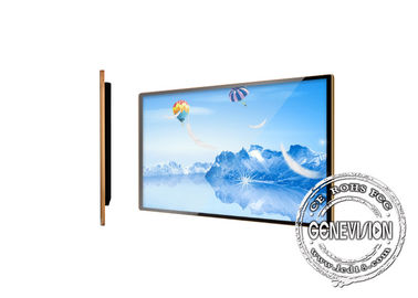 屋内超薄い壁の台紙LCDスクリーン1920*1080 FHD 32インチのの高さの対照
