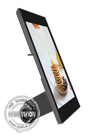 人間の歩く移動式キオスクのデジタル表記LCDの広告の表示画面43インチ