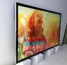 LCD表示のタッチ画面の広い視野角を広告するWifi人間の特徴をもつデジタルの表記