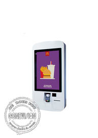 32インチの自己サービス支払のキオスクWin10のレストラン スマートなLCDの支払機械