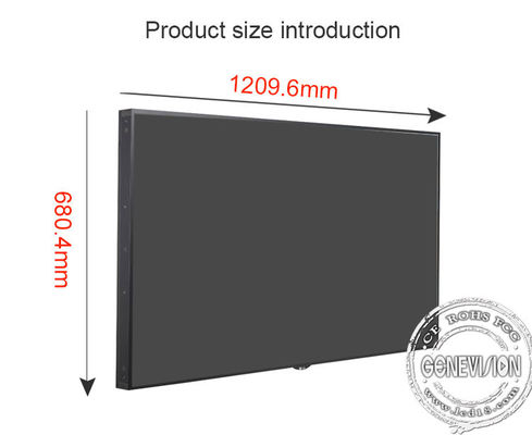 55&quot;方法店のための1920x1080 TFT LCDの窓の表示700cd/m2
