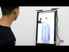 23.8インチ 壁掛け AI 顔認識 エレベーター用 LCD 広告ディスプレイ