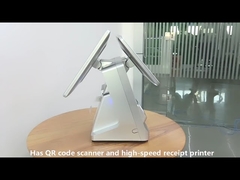 15.6インチ カウンタートップ 双面タッチスクリーン キャッシングマシン