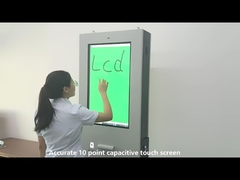 32インチ 屋外タッチスクリーン 自営業キオスク 領収書プリンタとQRコードスキャナー