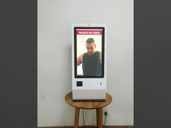 24インチ デスクトップ NFC カードリーダー レストラン モニター タッチスクリーン 注文 決済キオスク