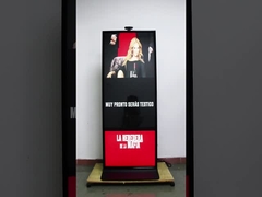 69.3インチ LCD ストレッチ IR タッチスクリーン キオスク カメラとマイク