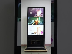 靴磨き機 アンドロイド LCD 広告キオスク デジタルシグネージ トーテム 55 インチ