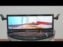 29インチ 1920*540 バス 天井マウント アンドロイド LTE 4G Wifi LCDバー ストレッチディスプレイ 広告用