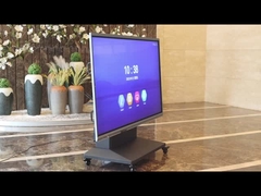 リモコン制御 リフティング高さ&見方角度 調整可能なスタンド 大型インタラクティブなフラットパ