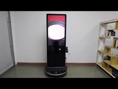 43インチ イヤフォンプリンター AI インタラクティブなタッチスクリーン キオスク QRコードスキャンカメラ