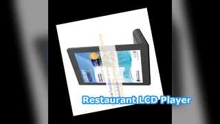 レストラン向けL字型LCDプレーヤー