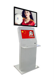 印のキオスクのデジタル電気屋内導かれた表記、二重スクリーンLCDの広告プレーヤー