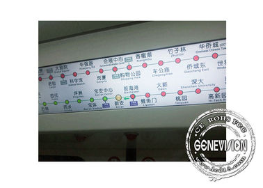 Gps耐震性28.8inch開いたフレームの列車棒表示700cd/M2は地下鉄のデジタル表記表示を伸ばしました