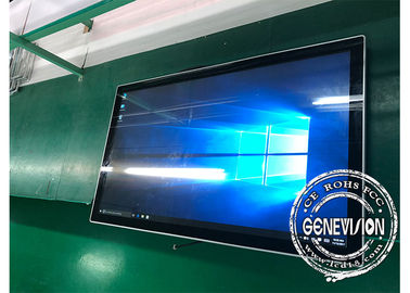 BluetoothおよびWifiの超薄い49インチのPCの接触壁の台紙LCDの表示500cd/M2