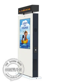 4K 86インチのバス停の超明るい防水デジタル表記屋外LCDのキオスク