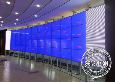 10Wデジタルの表記のビデオ壁55のインチ4*8は超大きいサムスンIRのタッチ画面を曲げました