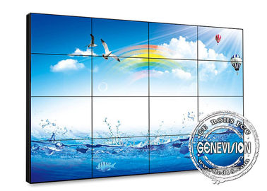 壁の台紙55&quot; 3X3高い明るさ屋内LCDデジタルの表記のビデオ ウォール・ディスプレイ