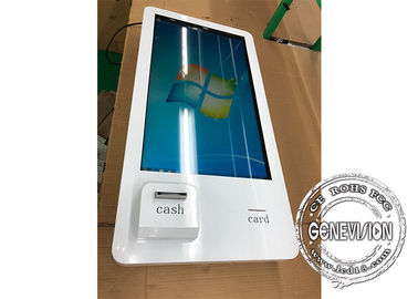Win10 32inchのチェーン・ストアのデジタル表記の赤外線タッチ画面の現金およびバンク カードの支払ターミナル
