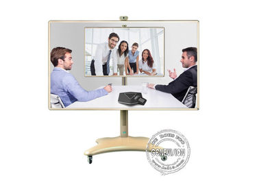 86インチの相互タッチ画面のWhiteboard I3 I5 I7 OPSのPCの作り付けのカメラのマイクロフォンのスピーカーのテレビ会議 システム