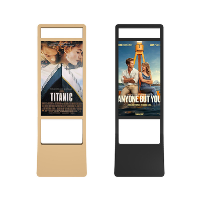43-55インチ広告ディスプレイ 2.4G/5G Wifi サポートの双面ビデオプレーヤー