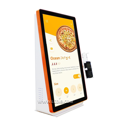 21.5インチ Android POS レストラン用のセルフサービス決済キオスク