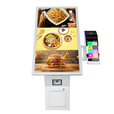 自動自給自給タッチスクリーン決済機 21.5インチ 壁掛けカウンタートップ キャッシュレス Android PC オールインワン
