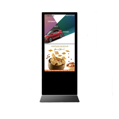 55インチトーテムIRタッチスクリーン LCDキオスク Wifi デジタルサイネージ Android 7.1システム