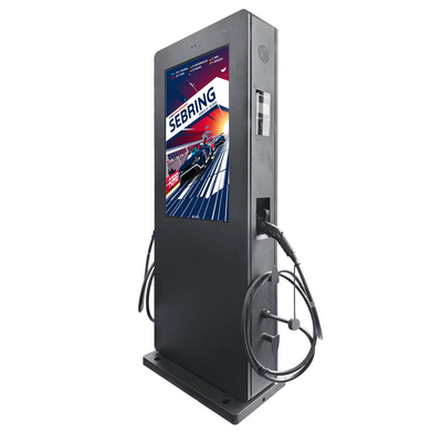 43インチ EV 充電器 アンドロイド LCD 屋外デジタルサインキオスク 7KW 22KW アメリカ 中国 モード