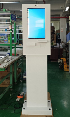 24インチ インテル i3 スタンドライン 自動サービス キオスク 屋外取引用のプリンタ
