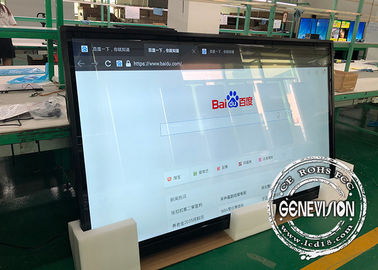 HDMIおよびUSBポートのタッチ画面が付いている極度の大きい100インチの壁の台紙LCDのディスプレイ・モニター