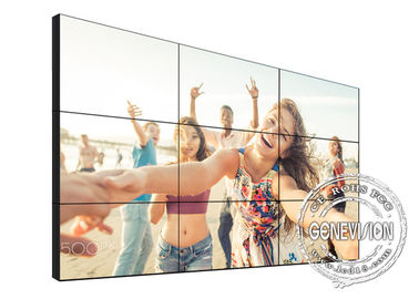 TV Diyデジタルの表記のビデオ壁1.7mmは49インチ3*3 4Kタッチ画面のキオスクをしました