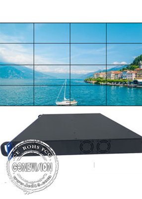 アルミニウム貝はLCDのビデオ壁55inch 500cd/M2 3.5mmの斜面をした